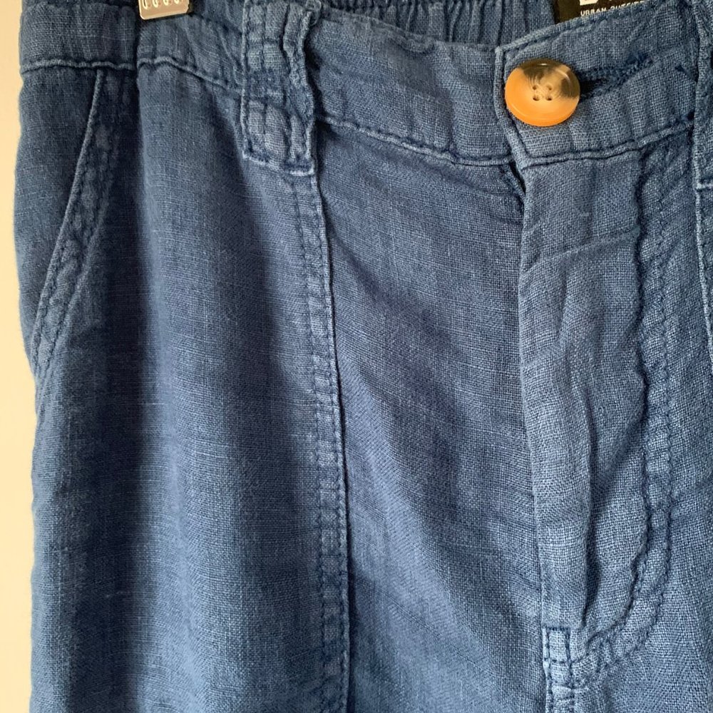 UO Linen Cargo Skate Pant - Picture 2 of 4